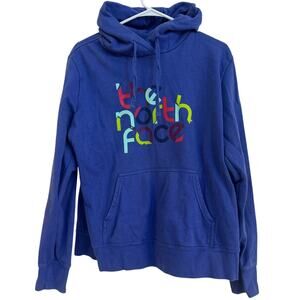 The North Face Women’s Purple Fleece‎ Pullover Hoodie Sweatshirt Size L